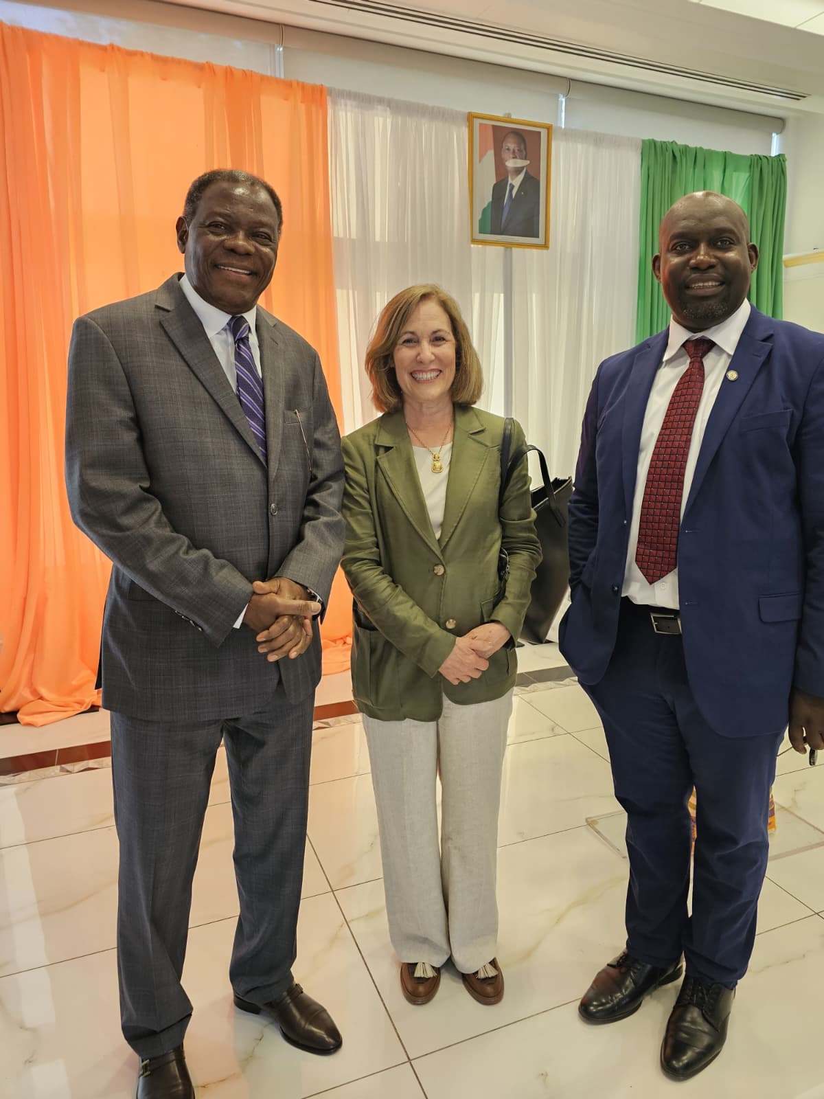 Rencontre avec l'Ambassadeur du Cameroun